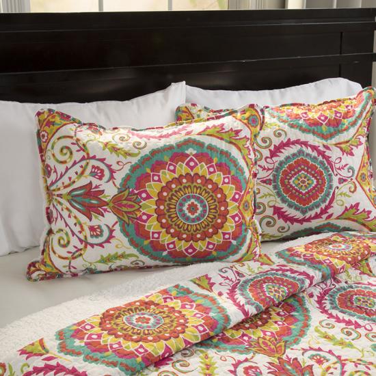 3 Parça Patchwork Sherpa Ters Yorgan Seti